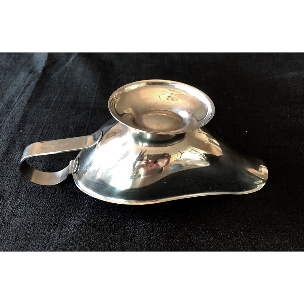 Stainless Steel / Silver Gravy Boat, Vintage, Lovely Condition, Stunning! - Picture 4 of 5